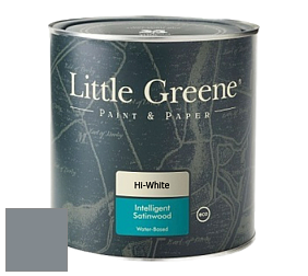 Краска Little Greene Intelligent Satinwood полуглянцевая моющаяся краска цвет RAL 7046 