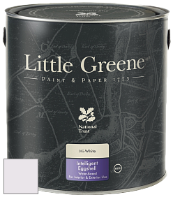 Краска Little Greene Intelligent Eggshell полуматовая моющаяся краска цвет NCS S 0505-R40B 