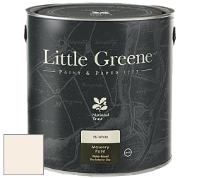 Краска Little Greene Intelligent Masonry Paint матовая колеруемая краска цвет LG1 China Clay