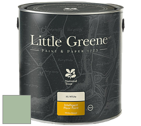 Краска Little Greene Intelligent Floor Paint полуглянцевая быстросохнущая краска цвет LG138 Aquamarine