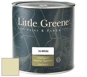 Краска Little Greene Intelligent Exterior Eggshell полуматовая водная краска цвет NCS S 1015-G80Y 