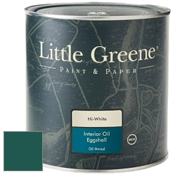 Краска Little Greene Interior Oil Eggshell полуматовая масляная краска цвет LG96 Mid Azure Green