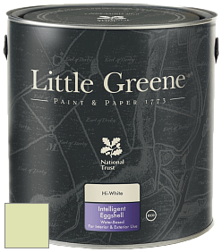 Краска Little Greene Intelligent Eggshell полуматовая моющаяся краска цвет LGGr300 Wormwood
