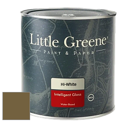 Краска Little Greene Intelligent Gloss глянцевая моющаяся краска цвет NCS S 6030-G90Y 