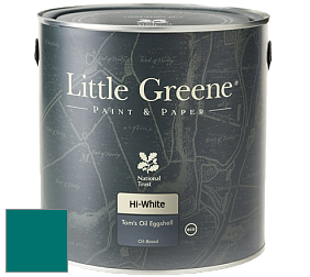 Краска Little Greene Tom’s Oil Eggshell полуматовая масляная краска цвет NCS S 4055-B40G 