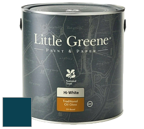 Краска Little Greene Traditional Oil Gloss высокоглянцевая масляная краска цвет RAL 5020 