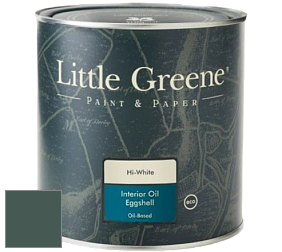 Краска Little Greene Interior Oil Eggshell полуматовая масляная краска цвет LG306 Three Farm Green