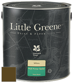 Краска Little Greene Wall Primer Sealer кроющий колеруемый грунт цвет LGSt123 Light Bronze Green