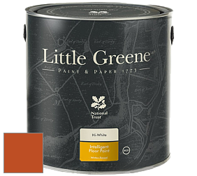 Краска Little Greene Intelligent Floor Paint полуглянцевая быстросохнущая краска цвет RAL 2001 