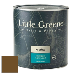 Краска Little Greene Intelligent Satinwood полуглянцевая моющаяся краска цвет RAL 8008 