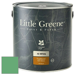 Краска Little Greene Traditional Oil Gloss высокоглянцевая масляная краска цвет NCS S 2050-G10Y 