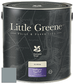Краска Little Greene Intelligent Eggshell полуматовая моющаяся краска цвет NCS S 4005-B20G 