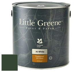 Краска Little Greene Traditional Oil Gloss высокоглянцевая масляная краска цвет RAL 6020 