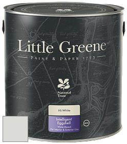 Краска Little Greene Intelligent Eggshell полуматовая моющаяся краска цвет LG224 Inox