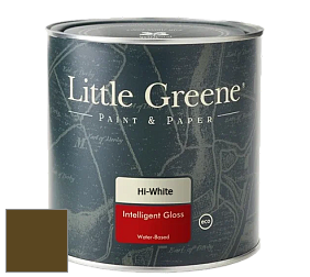 Краска Little Greene Intelligent Gloss глянцевая моющаяся краска цвет LGSt123 Light Bronze Green
