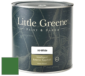 Краска Little Greene Intelligent Exterior Eggshell полуматовая водная краска цвет RAL 6010 