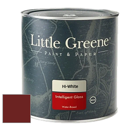 Краска Little Greene Intelligent Gloss глянцевая моющаяся краска цвет LG15 Bronze Red