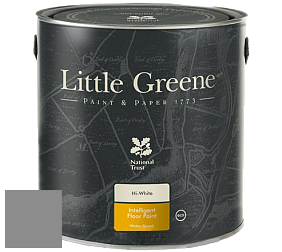 Краска Little Greene Intelligent Floor Paint полуглянцевая быстросохнущая краска цвет LG114 Mid Lead Colour