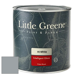 Краска Little Greene Intelligent Gloss глянцевая моющаяся краска цвет RAL 7040 
