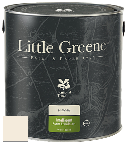 Краска Little Greene Ultimatt Intelligent Matt Emulsion матовая моющаяся краска цвет LG28 50s Magnolia