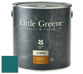 Краска Little Greene Traditional Oil Gloss высокоглянцевая масляная краска цвет NCS S 5040-B30G 