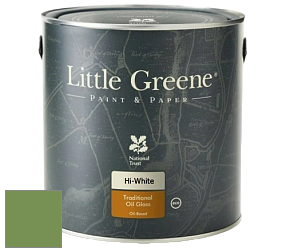 Краска Little Greene Traditional Oil Gloss высокоглянцевая масляная краска цвет LG86 Garden
