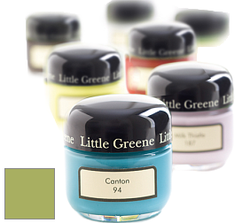 Краска Little Greene Sample Pot баночка краски цвет LG84 Boxington