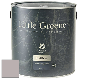 Краска Little Greene Tom’s Oil Eggshell полуматовая масляная краска цвет LG181 Welcome Dark