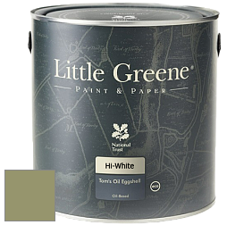 Краска Little Greene Tom’s Oil Eggshell полуматовая масляная краска цвет LG302 Sir Lutyen's Sage