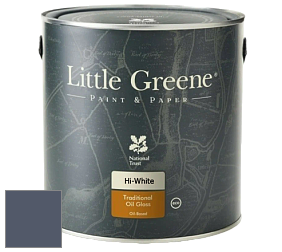 Краска Little Greene Traditional Oil Gloss высокоглянцевая масляная краска цвет LG115 Juniper Ash