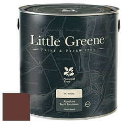 Краска Little Greene Absolute Matt Emulsion матовая краска для потолка цвет RAL 8015 