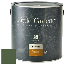 Краска Little Greene Traditional Oil Gloss высокоглянцевая масляная краска цвет NCS S 6030-G30Y 