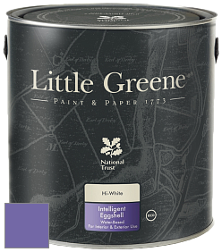 Краска Little Greene Intelligent Eggshell полуматовая моющаяся краска цвет NCS S 3050-R60B 