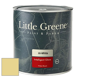 Краска Little Greene Intelligent Gloss глянцевая моющаяся краска цвет NCS S 1030-G90Y 