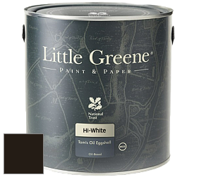 Краска Little Greene Tom’s Oil Eggshell полуматовая масляная краска цвет LG124 Chocolate Colour