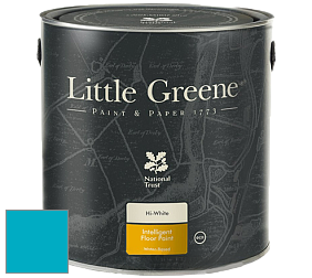 Краска Little Greene Intelligent Floor Paint полуглянцевая быстросохнущая краска цвет NCS S 1555-B10G 