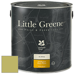 Краска Little Greene Intelligent Floor Paint полуглянцевая быстросохнущая краска цвет NCS S 2040-G70Y 