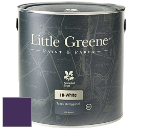Краска Little Greene Tom’s Oil Eggshell полуматовая масляная краска цвет LG188 Purpleheart