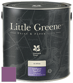 Краска Little Greene Intelligent Eggshell полуматовая моющаяся краска цвет RAL 4001 