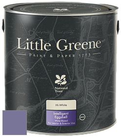 Краска Little Greene Intelligent Eggshell полуматовая моющаяся краска цвет NCS S 4030-R60B 