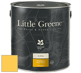 Краска Little Greene Intelligent Floor Paint полуглянцевая быстросохнущая краска цвет NCS S 0560-Y 