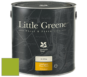 Краска Little Greene Intelligent Floor Paint полуглянцевая быстросохнущая краска цвет NCS S 1075-G40Y 