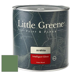 Краска Little Greene Intelligent Gloss глянцевая моющаяся краска цвет RAL 6011 