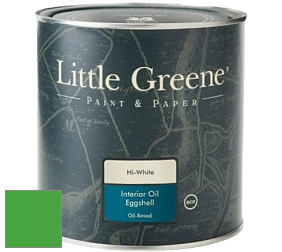 Краска Little Greene Interior Oil Eggshell полуматовая масляная краска цвет RAL 6018 