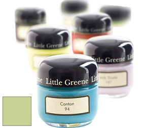 Краска Little Greene Sample Pot баночка краски цвет LG90 Eau-de-Nil