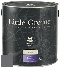 Краска Little Greene Intelligent Eggshell полуматовая моющаяся краска цвет NCS S 6502-B 