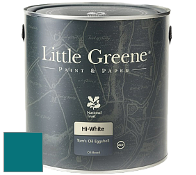 Краска Little Greene Tom’s Oil Eggshell полуматовая масляная краска цвет RAL 5021 