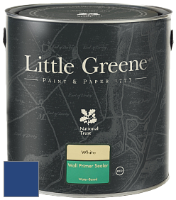 Краска Little Greene Wall Primer Sealer кроющий колеруемый грунт цвет LG255 Smalt