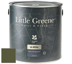 Краска Little Greene Tom’s Oil Eggshell полуматовая масляная краска цвет NCS S 6530-G50Y 