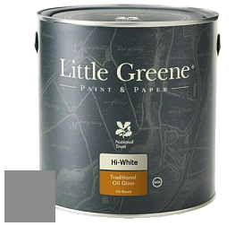 Краска Little Greene Traditional Oil Gloss высокоглянцевая масляная краска цвет LG114 Mid Lead Colour